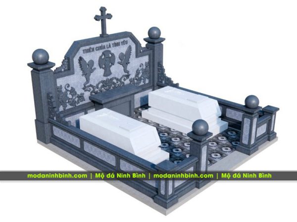 Xây Lăng Mộ đá Công giáo tại Ninh Bình chuẩn phong thủy huyệt mộ tốt, vượng cát.