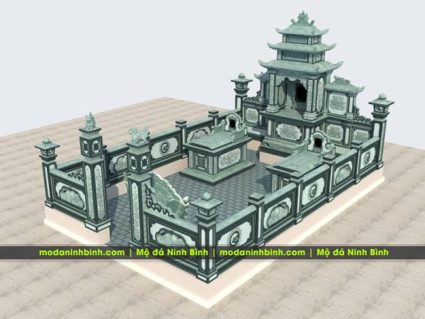 Tư vấn, thiết kế Xây Lăng Mộ đá tại Hoa viên nghĩa trang theo quy định, thiết kế chung.