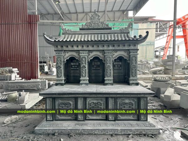Xây Mộ đá 1 mái - Xây Mộ tại Ninh Bình