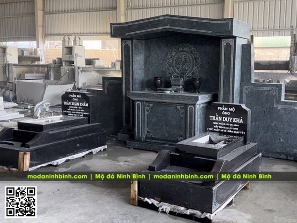 Xây Lăng Mộ đá granite tại TPHCM - Mẫu Lăng Mộ đẹp