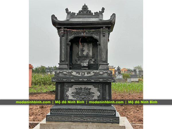 Xây Mộ tổ 1 mái - Mộ đá 1 mái đẹp