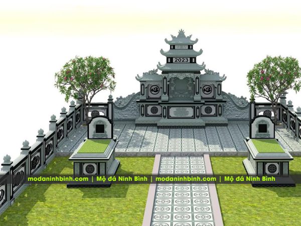 Tư vấn, thiết kế xây lăng mộ đá - mộ đá đẹp tại Ninh Bình.