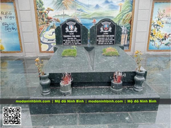 Xây Mộ đá đôi ông bà, cha mẹ uy tín tại Hà Nội #modadoi