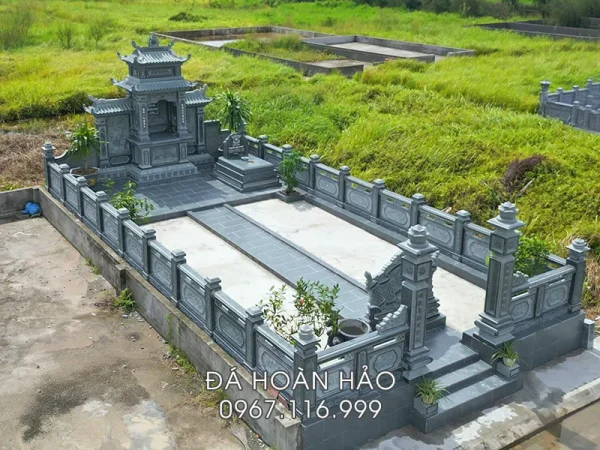 Mộ đá Ninh Bình giới thiệu Mẫu Mộ đá Granite hiện đại, trang trọng 42 Don-vi-Xay-Lang-Mo-da-tai-Sai-Gon-Uy-tin-Chat-luong