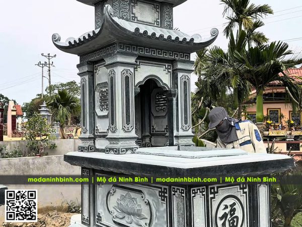 Chi tiet hoa van phan than mo va cung tho