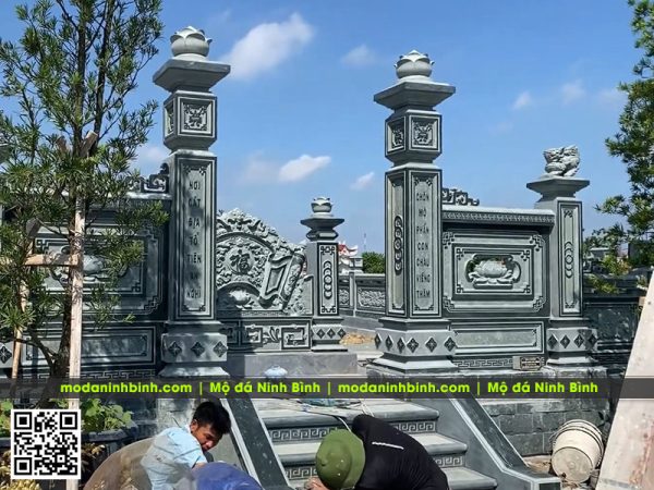 Lưu ý xem tuổi xây lăng mộ đá năm 2026 và xem ngày xây lăng mộ 2026 13 Mau-Cong-da-tu-tru-vao-lang-mo-dep-khulangmo.jpg