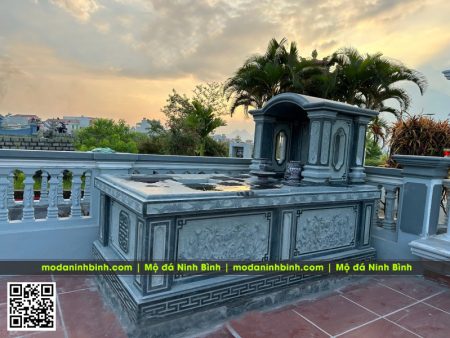 Mẫu Mộ đá đẹp, chuẩn phong thuỷ - mộ chôn 1 lần vĩnh viễn.