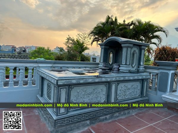 Mẫu Mộ đá đẹp, chuẩn phong thuỷ - mộ chôn 1 lần vĩnh viễn.