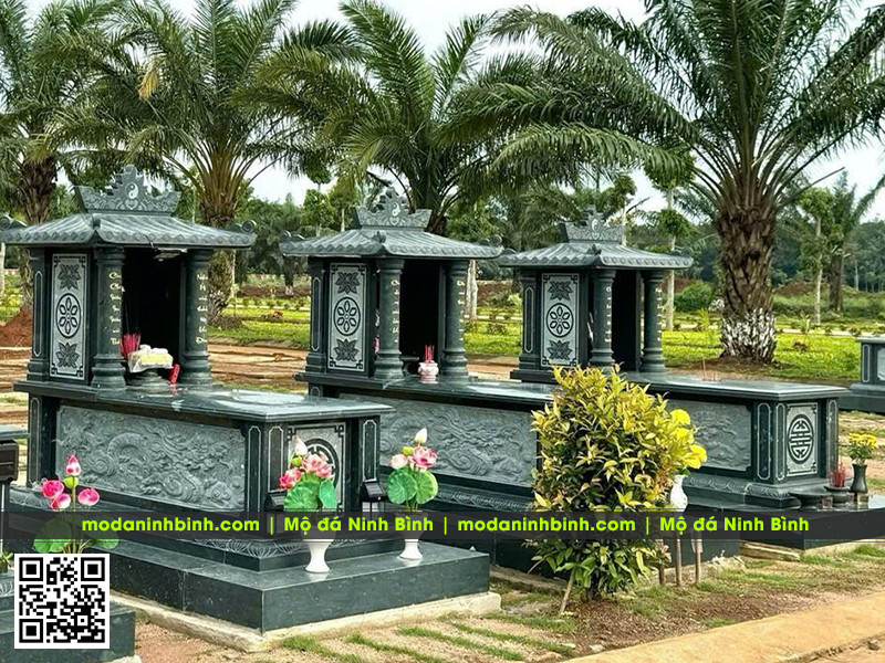 Mẫu Mộ đá 1 mái cổ - Mộ đá 1 mái Ninh Bình 12 Mau Mo da 1 mai co Mo da 1 mai Ninh Binh
