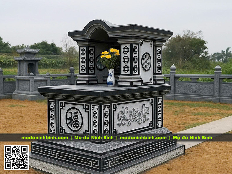 Lưu ý xây mộ, sửa mộ cho người thân bằng Mẫu Mộ đá 1 mái vòm đẹp tại Ninh Bình #moda 9 Mau-Mo-da-1-mai-dep-an-tuong-tai-lang-da-Ninh-Binh.jpg