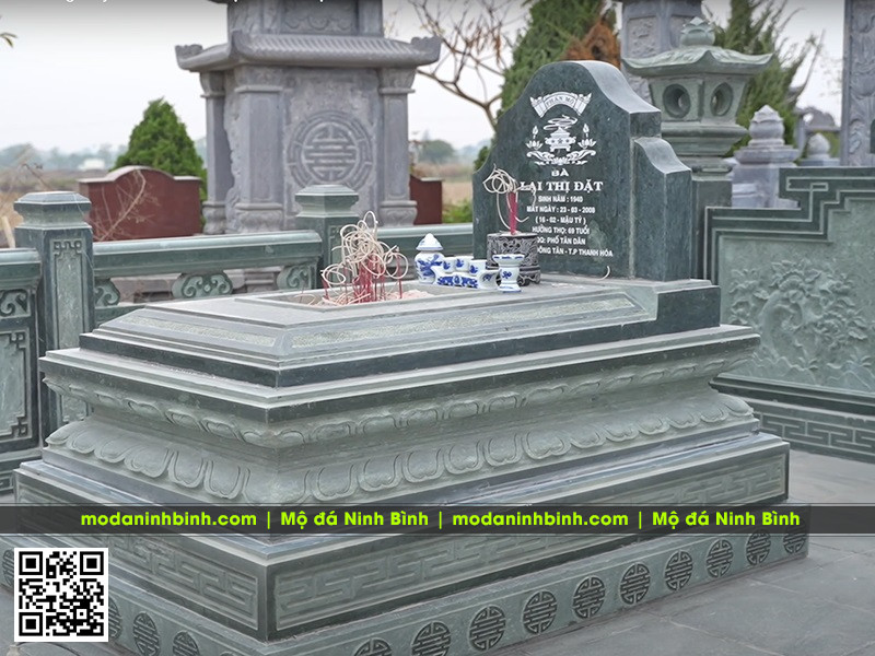 Khu Lăng Mộ đá xanh rêu cho phần mộ của Bố Mẹ, Ông Bà 7 Mẫu Mộ đá đẹp cho Ông Bà - Cha mẹ