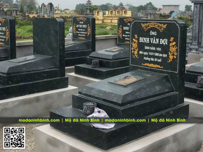 Mẫu Mộ hoa cương 3 cấp đẹp - Mộ đá hoa cương tại Ninh Bình 8 Mau Mo hoa cuong 3 cap dep Mo da hoa cuong tai Ninh Binh
