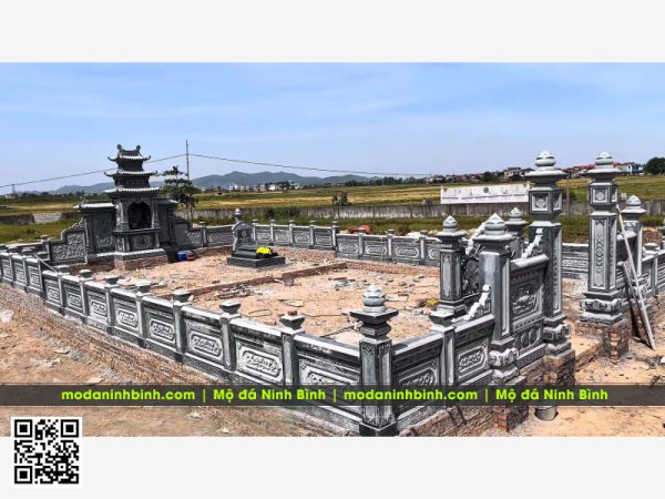Toan canh xay dung khu Lang Mo da gia dinh