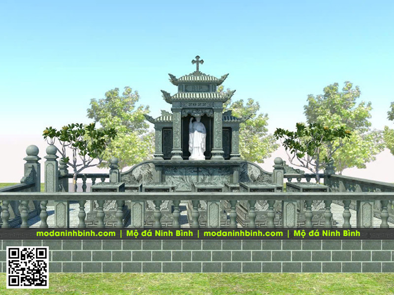 Thiết kế, xây Lăng Mộ đá công giáo đẹp, uy tín, chất lượng cao 9 Xây Lăng Mộ đá công giáo đẹp - uy tín