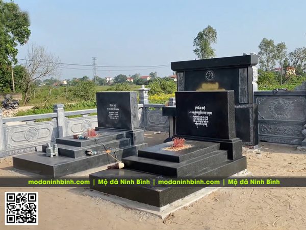 Xay Mo lang mo gia dinh bang da hoa cuong Binh Dinh