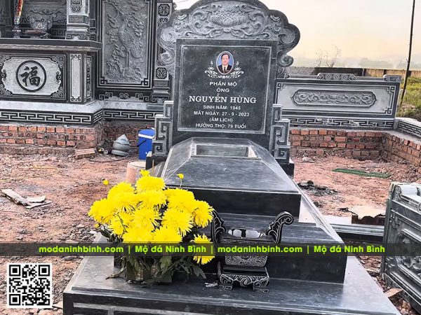 Mẫu mộ đá đẹp khi lắp đặt tiết thanh minh