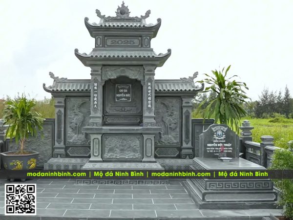 Mau Mo da xanh reu 3 cap nguyen khoi va lang tho da langmoda