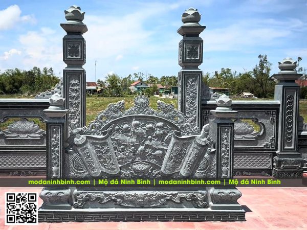 Tư vấn, thiết kế, thi công, xây dựng hoàn thiện khu Lăng Mộ đá tại Hà Tĩnh 17 Buc Binh phong lang mo dep