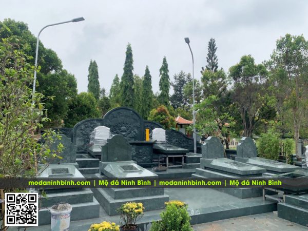 Lăng Mộ granite đẹp, khu lăng mộ hiện đại, tinh tế, sang trọng.