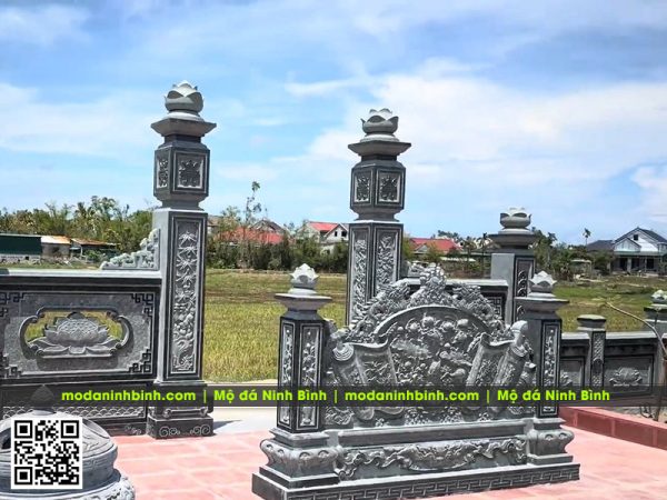 Tư vấn, thiết kế, thi công, xây dựng hoàn thiện khu Lăng Mộ đá tại Hà Tĩnh 11 Mau Cuon thu lang mo da dep