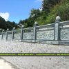Mẫu Lan can đá - Tường rào đá cho khu Lăng Mộ đá gia đình