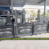 Mẫu Lan can đá granite đẹp - hoa văn bông Sen hóa
