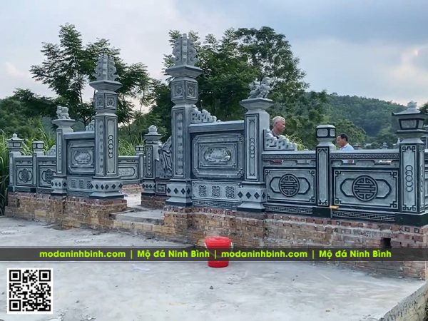 Quy hoạch, thiết kế lăng mộ đá gia đình đẹp, chuẩn phong thủy 5 Mau Lang Mo gia dinh quy hoach dep chuan