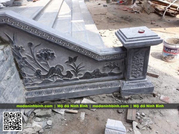 Lưu ý đặt cột đá, chiếu đá, cuốn thư đá, đồ thờ đá cho Nhà thờ họ/tổ, từ đường 8 Mau bit bac tam cap nha tho ho