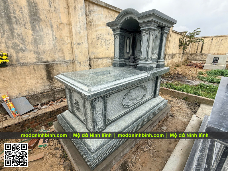 Lăng Mộ đá, Mộ đá - Đá Mỹ Nghệ Ninh Bình 122 Mau Mo da 1 mai granite xanh Binh Dinh
