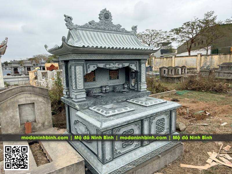 Lăng Mộ đá, Mộ đá - Đá Mỹ Nghệ Ninh Bình 120 Tu van xay Mo da doi 1 mai Uy tin tai Ninh Binh