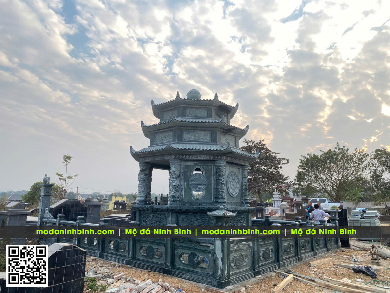 Khu Lăng Mộ tổ bát giác cho gia tộc, dòng họ chuẩn phong thủy, tâm linh 11 Lang Mo to Bat Giac Mau Mo to bat giac