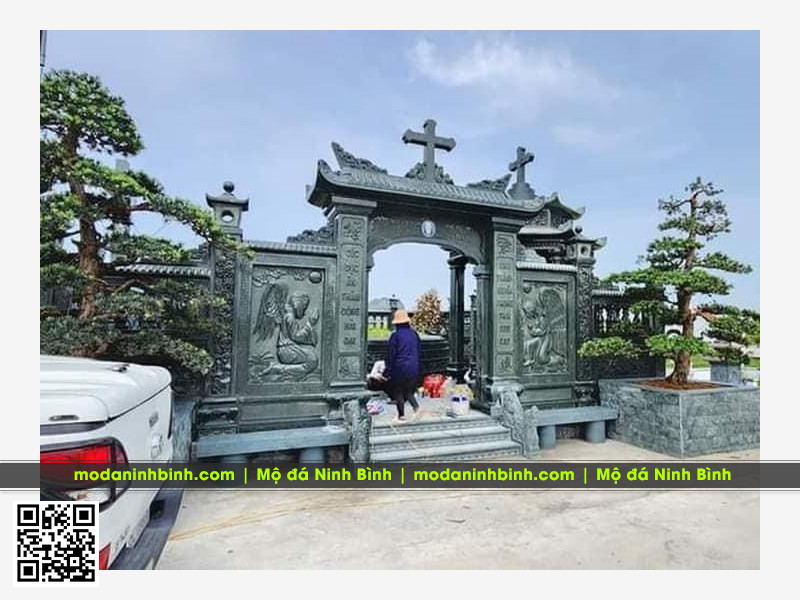 Mau Cong da khu Lang Mo cong giao Cong 1 mai dep