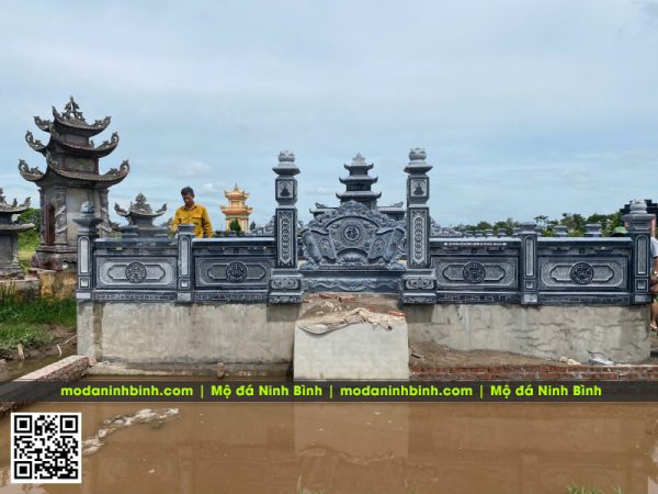 Tư vấn xây Lăng Mộ đá gia đình đẹp, chất lượng, giá hợp lý 3 Mau Lang mo dep dien hinh