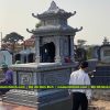 Mẫu Mộ đá 2 mái đẹp, Mộ hai mái được lựa chọn nhiều hiện nay?