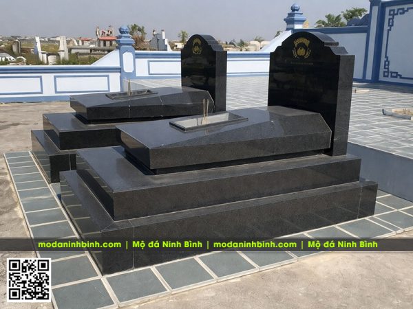 Mẫu Mộ granite đẹp - Mộ đá hoa cương trang trọng #modagranite