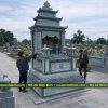Tư vấn báo giá Mộ đá 3 mái đẹp tại Ninh Bình