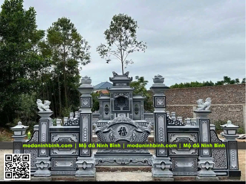 Khu Lăng Mộ đá gia đình gồm những hạng mục nào khi xây dựng?