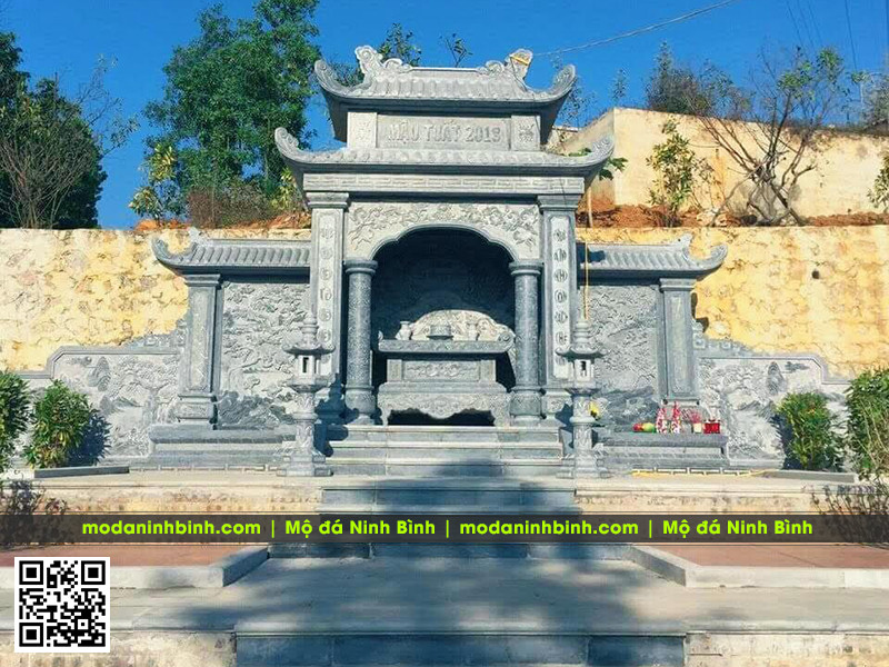 Mẫu Lăng Thờ Đá – Lăng Thờ Tổ đẹp (Lầu Thờ Tổ)