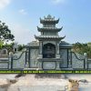 Mẫu Lăng thờ đá 3 mái đẹp tại Lăng Mộ gia tộc