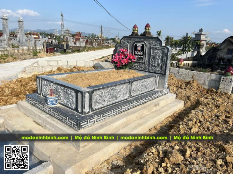 Mẫu Mộ đá Kim Tĩnh – Mộ đá quây cho phần mộ của Cha Mẹ
