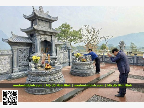 Mẫu Mộ đá tròn đẹp - sự lựa chọn tinh tế cho Mộ Bố Mẹ