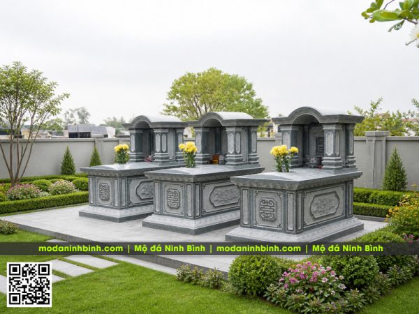 Mẫu Mộ đá 1 mái đẹp bán chạy tại Ninh Bình 20226