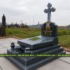 Mẫu Mộ đá công giáo đá xanh rêu Thanh Hóa Đẹp 2026