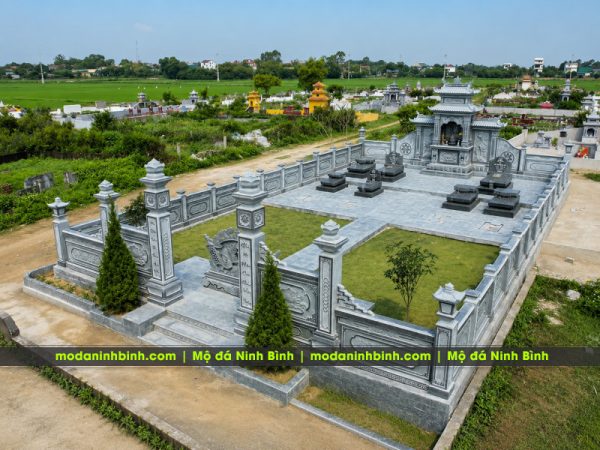 Chia sẻ Kinh Nghiệm Xây Lăng Mộ Đá Gia Đình 100m2 Bền Đẹp, Phong Thủy