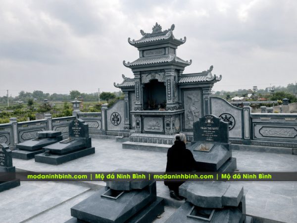 Chia sẻ Kinh Nghiệm Xây Lăng Mộ Đá Gia Đình 100m2 Bền Đẹp, Phong Thủy 5 Mau-Lang-Mo-Gia-Toc-Dep-2027-modaninhbinh.png