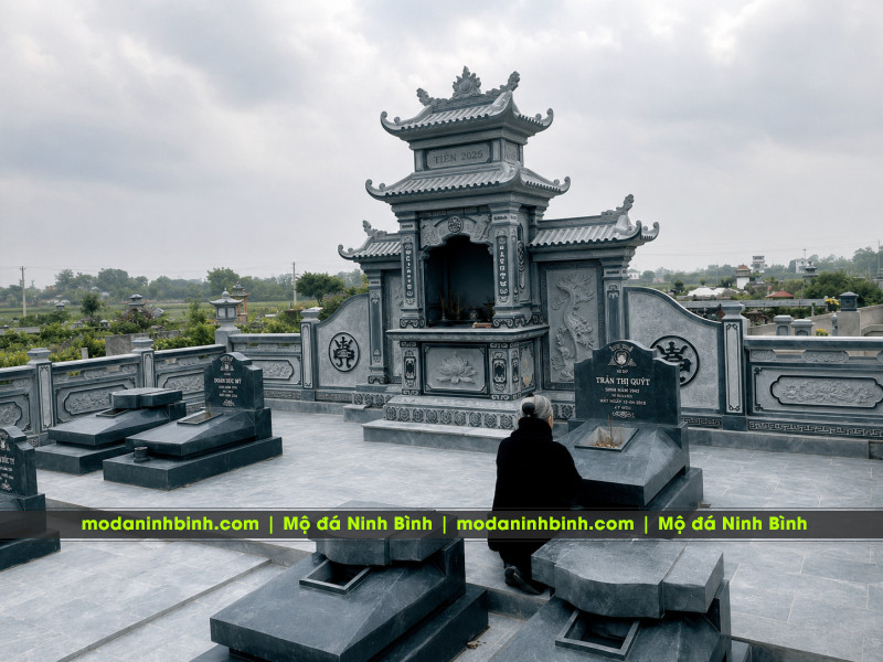 Chia sẻ Kinh Nghiệm Xây Lăng Mộ Đá Gia Đình 100m2 Bền Đẹp, Phong Thủy 5 Mẫu Lăng Mộ Gia Tộc Đẹp 2027 #modaninhbinh