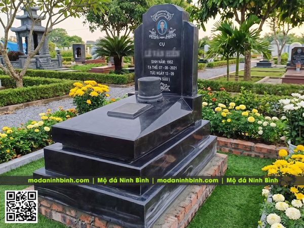 Mẫu Mộ Đá Granite tại Hà Nội - Mộ Đá Tại Hoa Viên Nghĩa Trang Sinh Thái