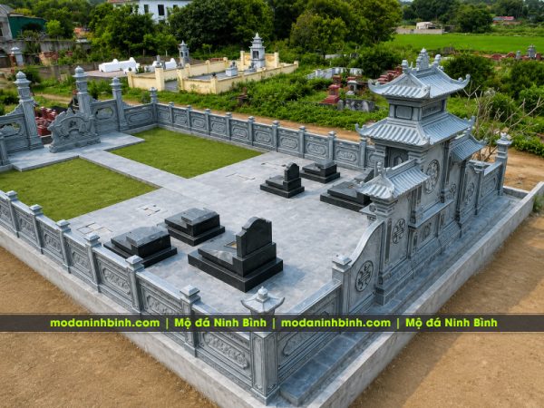 Chia sẻ Kinh Nghiệm Xây Lăng Mộ Đá Gia Đình 100m2 Bền Đẹp, Phong Thủy 9 Mo Da Ninh Binh Xay Lang Mo Dep Chat Luong