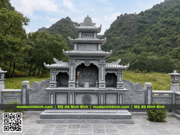 Lăng thờ đá tam quan 3 mái (Lăng thờ 3 mái)