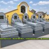 Lắp đặt 5 ngôi Mộ đá đơn (Mộ tam sơn) cho gia đình tại Hưng Yên